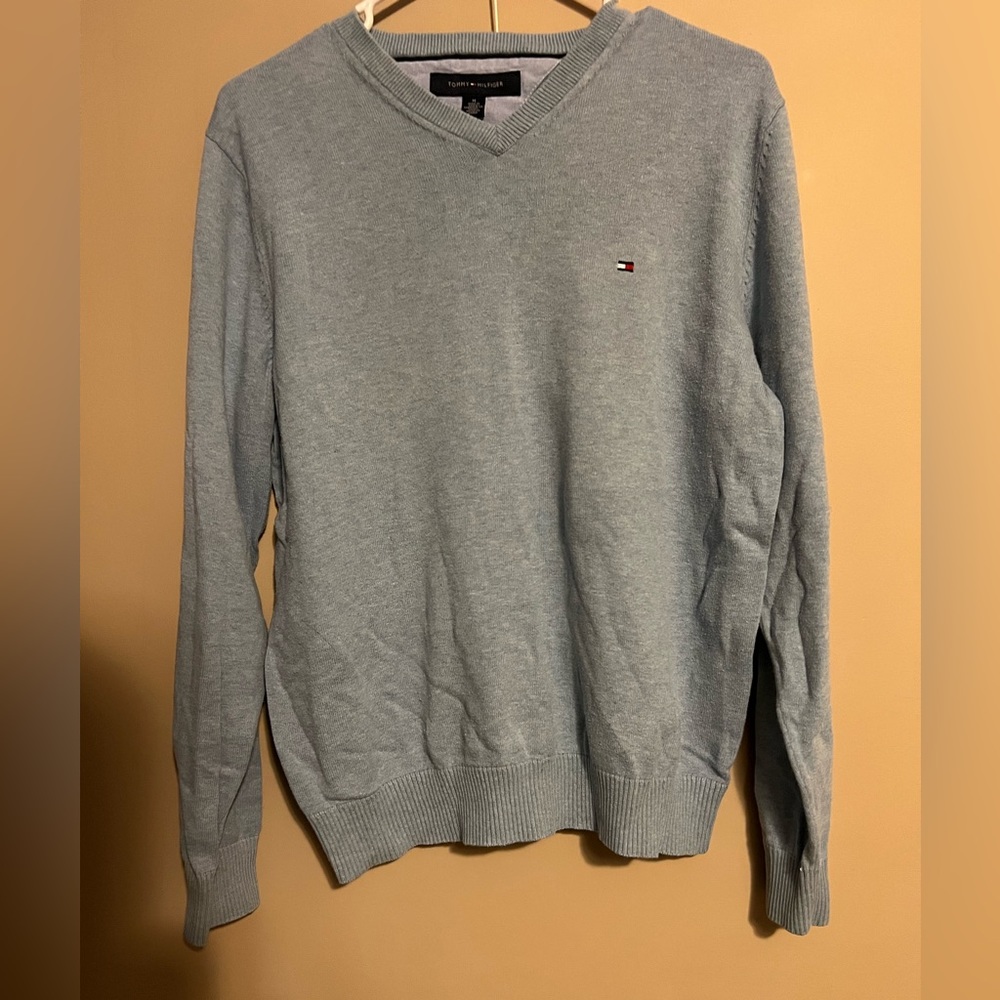 Baby blue Tommy Hilfiger sweater